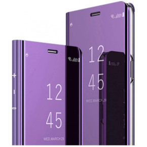 Калъф тефтер огледален CLEAR VIEW за Samsung Galaxy A41 A415F лилав 